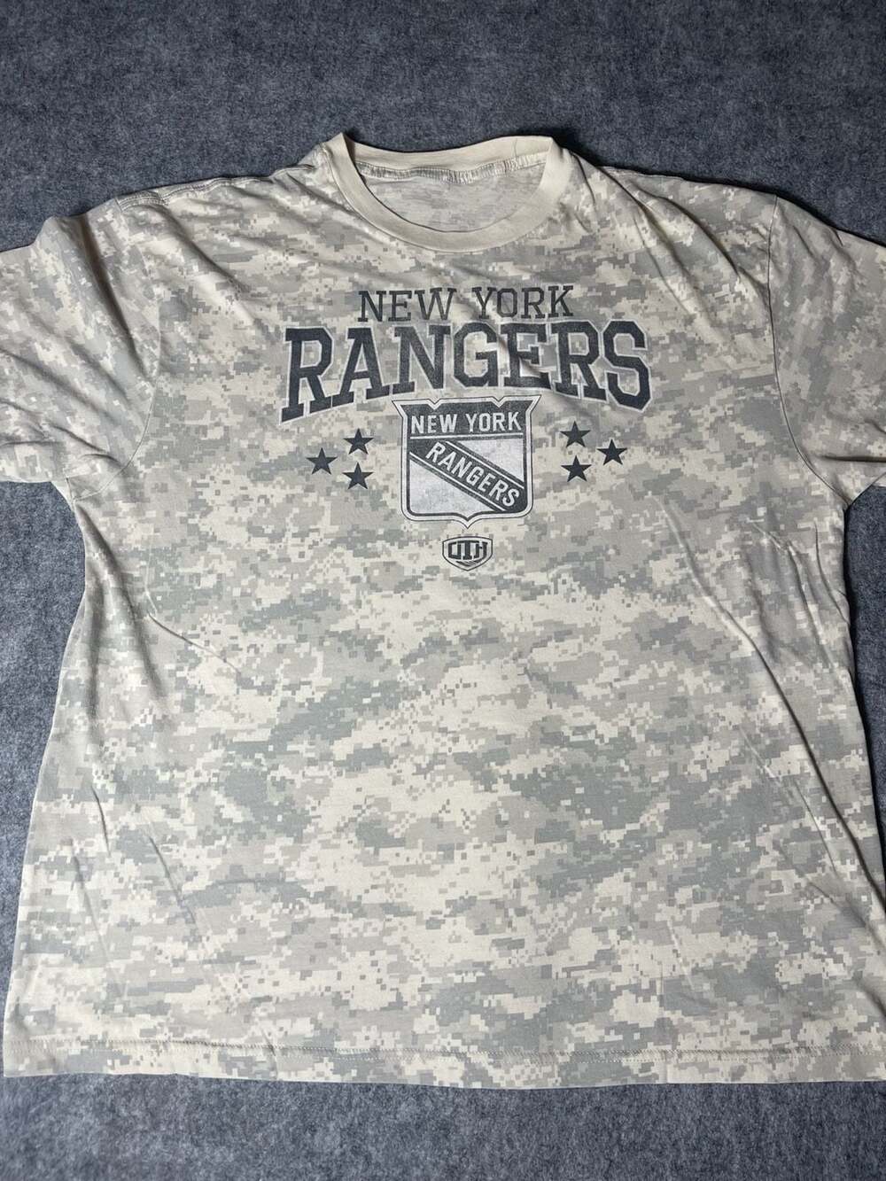 New York Rangers Digital Camo T-Shirt